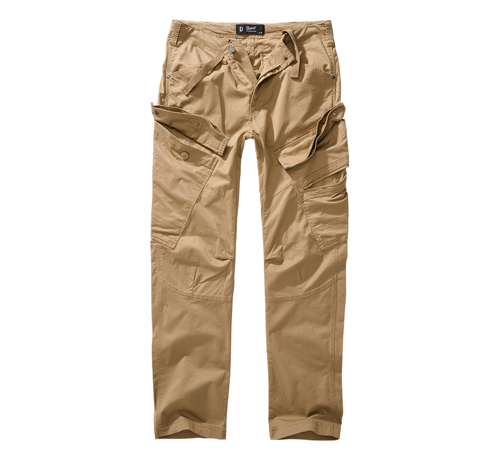 Brandit Adven Slim Fit Trousers Coyote Brown