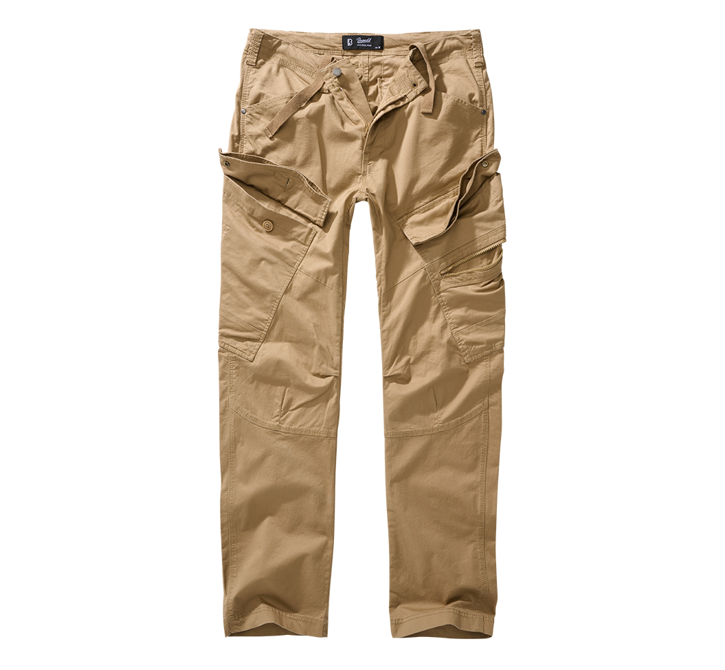 Brandit Adven Slim Fit Trousers Coyote Brown