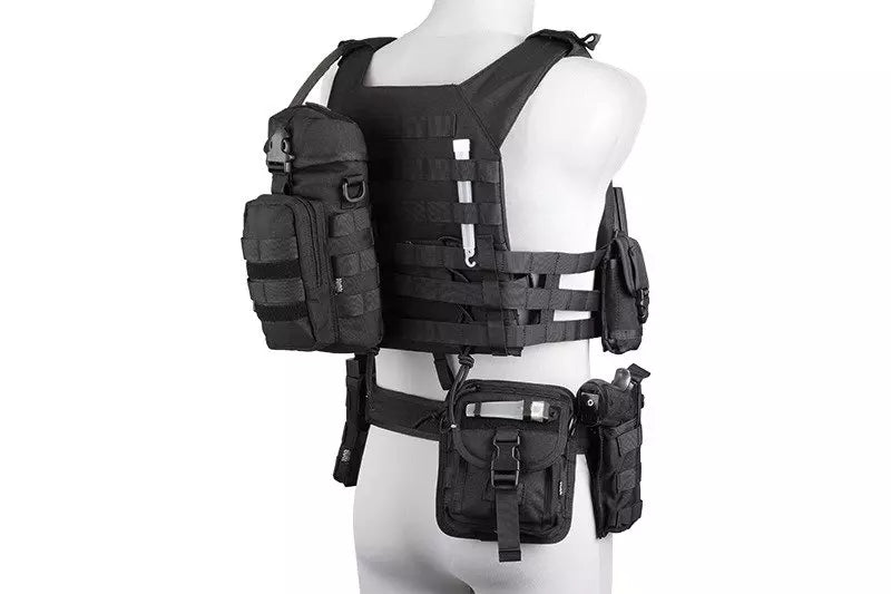 Rush Plate Carrier Tactical Vest - Primal Grey