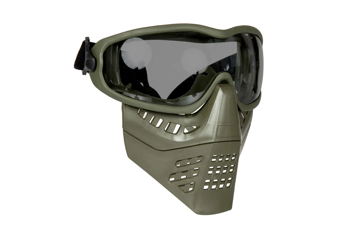 ANT mask with goggles - olive