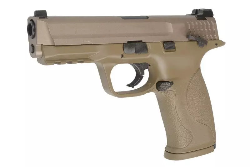 SW P9 V custom replica pistol - FDE