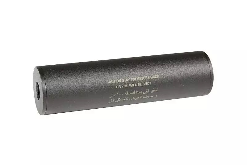 Stay 100 meters back" Covert Tactical Standard 40x150mm silencer"
