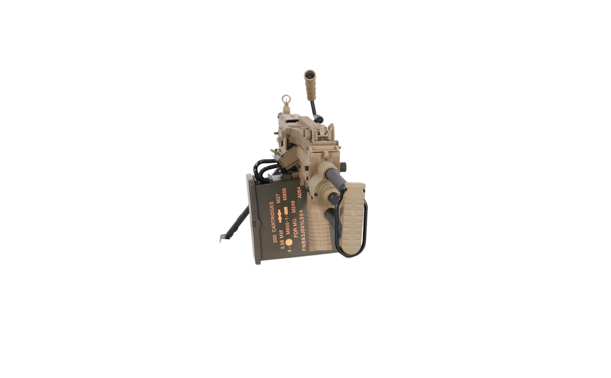 FN HERSTAL M249 PARA CORE machine gun AEG -Tan