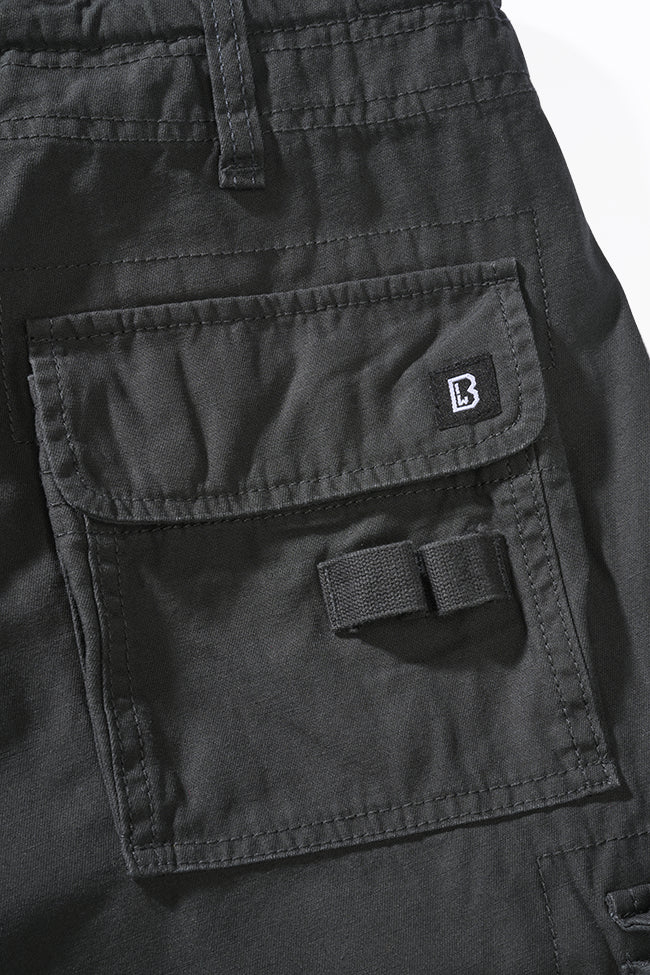 Brandit Pure Slim Fit Grey Trousers