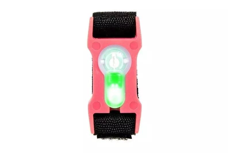 Lightbuck Split-Bar Electronic Marker - pink (green light)