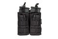 M4/M16 type double magazine pouch - black