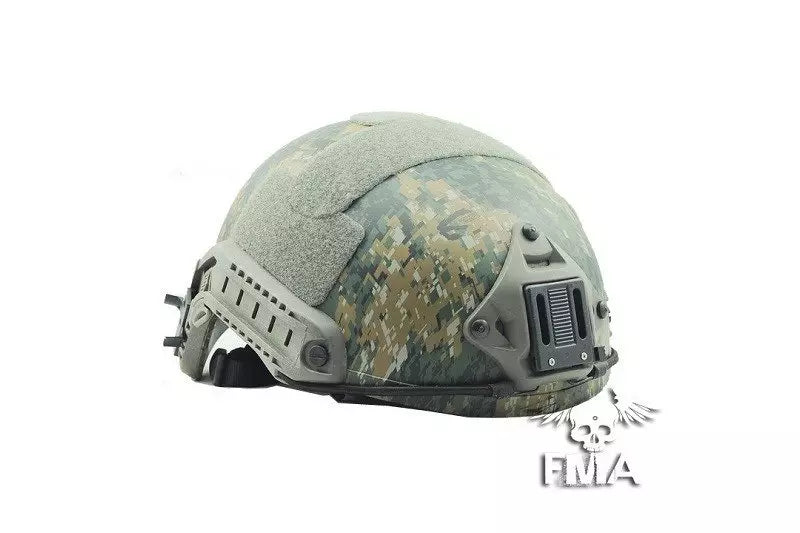 Ballistic helmet replica - digital woodland