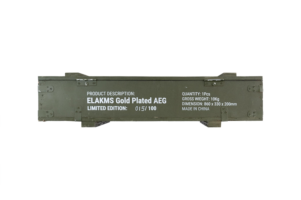E&L ELMS Platinum 10 Years Anniversary Limited Edition airsoft rifle
