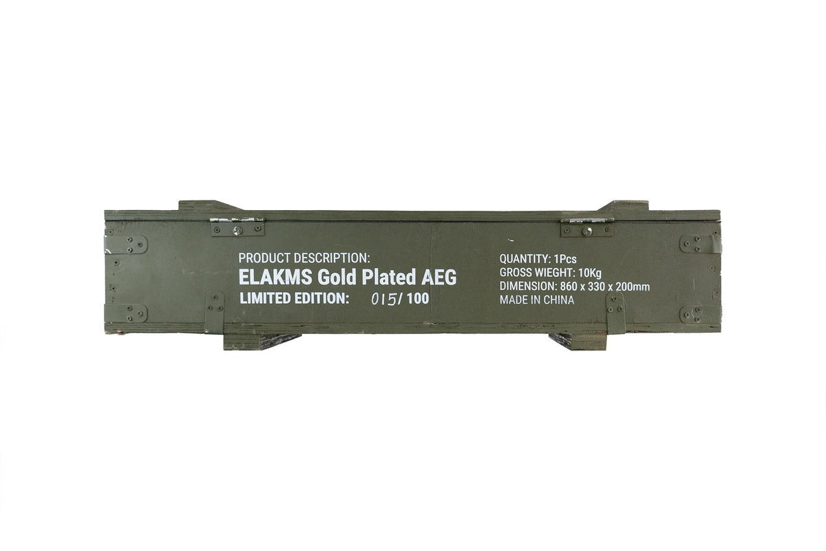 E&L ELMS Platinum 10 Years Anniversary Limited Edition airsoft rifle