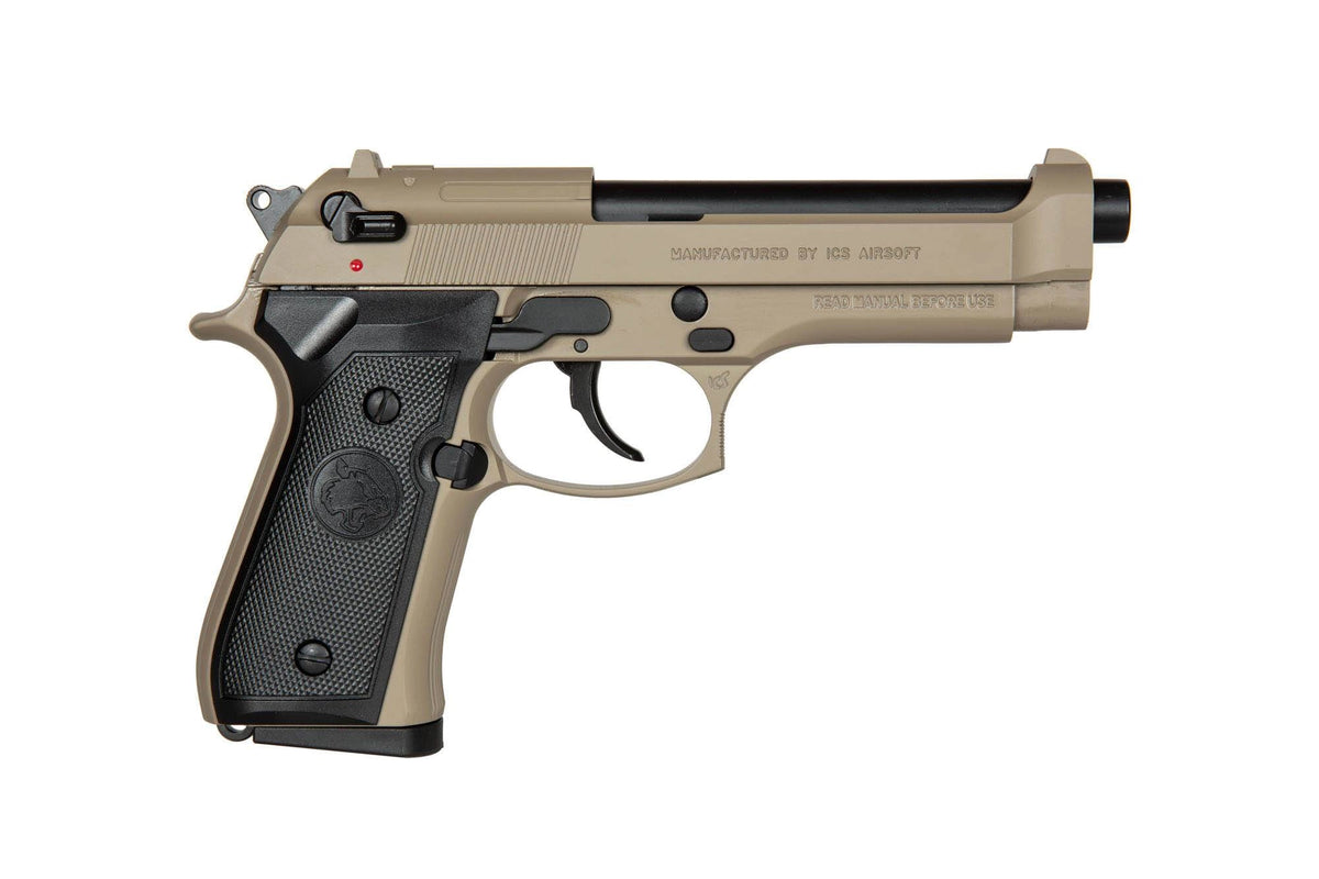 BLE-BM9 GBB Pistol Replica - Tan