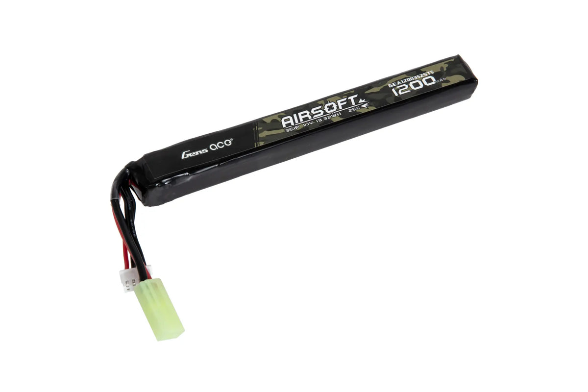 Li-Po Gens ace 25C 1200mAh 3S1P 11.1V battery - Under AK cover