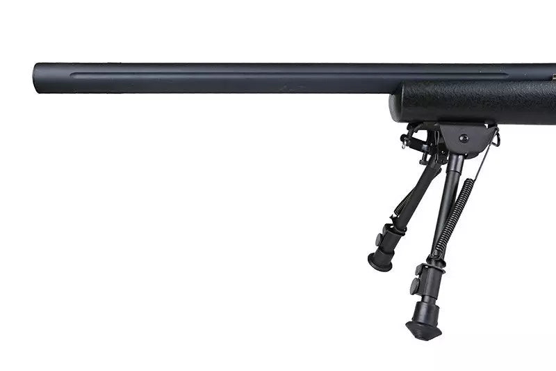 SW-04J Army Sniper Rifle Replica with scope and bipod (Upgraded) - black