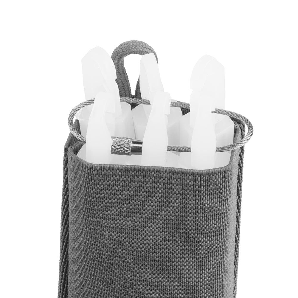 Wosport pouch for glowstick BP-131 Grey