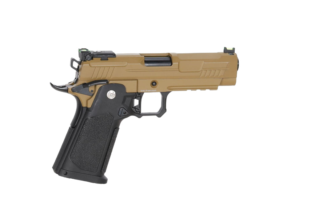 Arcturus Hi-Capa Vanguard 4.3" Gun GBB - Half-Tan