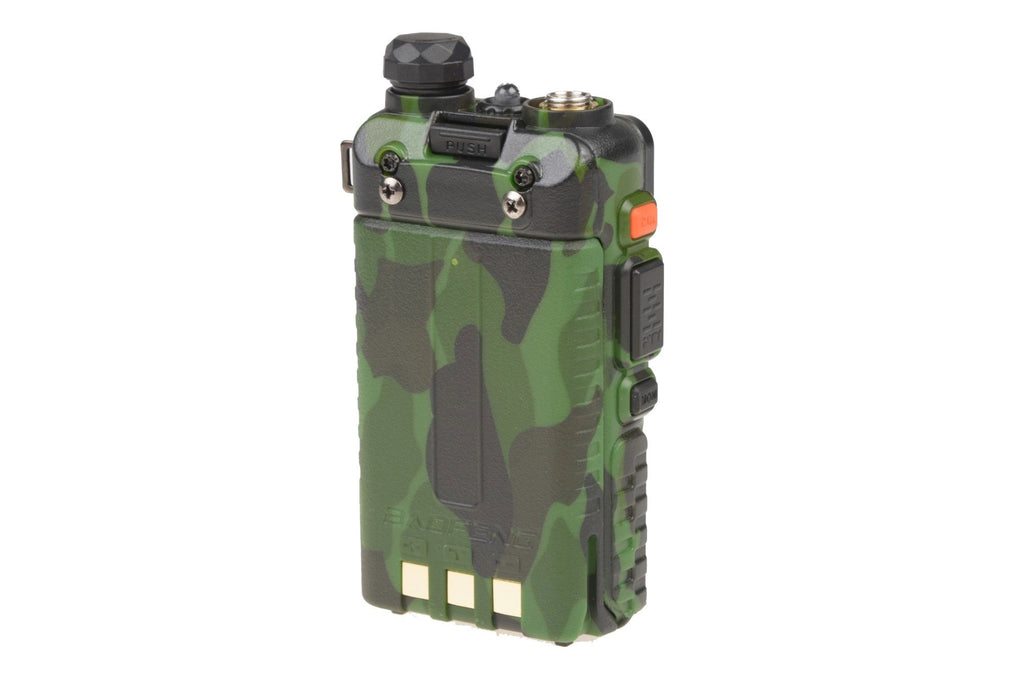 Manual Dual Band Baofeng UV-5R Radio - Short Battery (VHF/UHF) - Camo