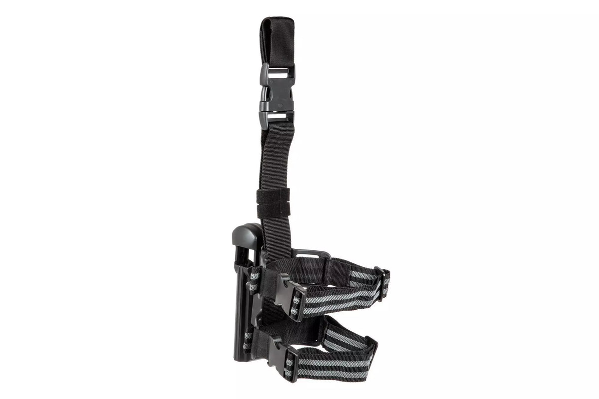 Drop-Leg Holster for Glock 17 Pistols - Black