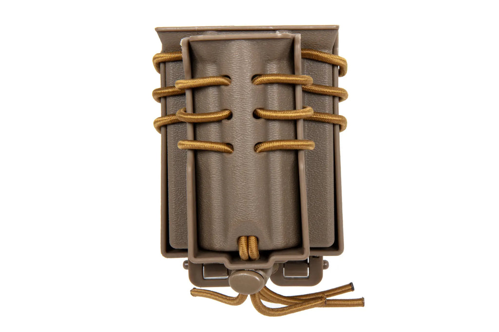Carrier for 2 M4/M16 and 9mm magazines Wosport Urban Assault Quick Pull Tan