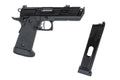 airsoft SRC Dark Viper DUAL POWER pistol with carrying case and CO2 magazine Black