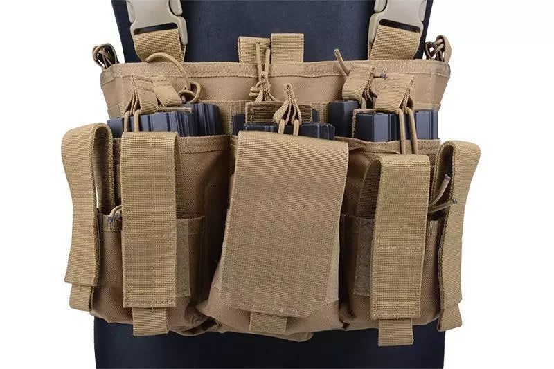 Scout Chest Rig Tactical Vest - Tan