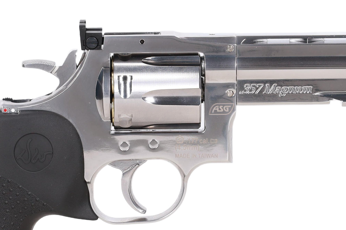 Dan Wesson 715 4" DIABOLO 4.5mm CO2 air revolver – Silver