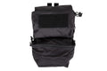 Back panel with MOLLE system for V5 PC Wosport tactical vest Black
