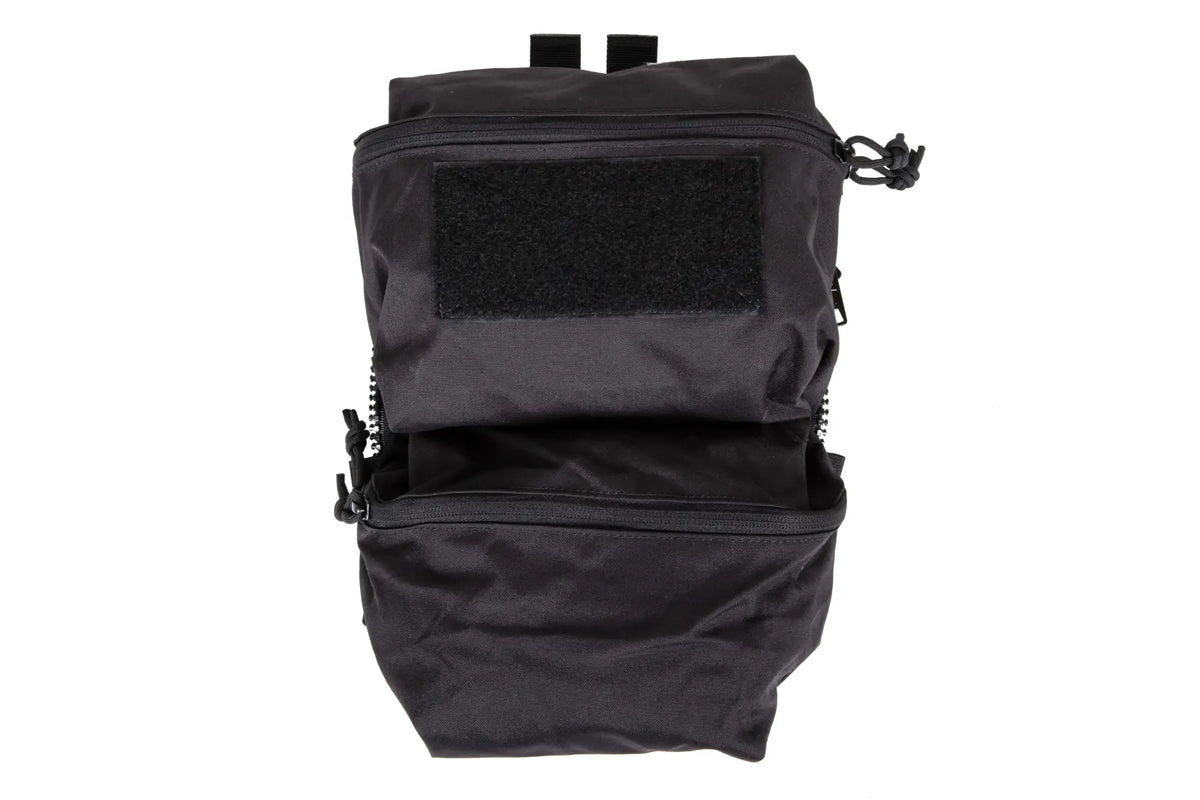 Back panel with MOLLE system for V5 PC Wosport tactical vest Black