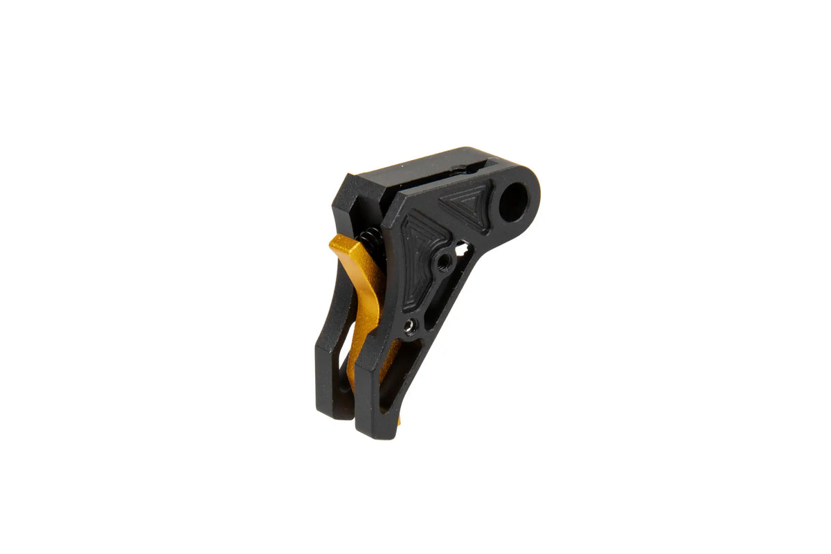 CNC aluminium trigger EX style for TM,WE G17/19/34 replicas - Black/Gold