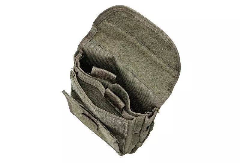 Administration panel with map pouch – OLIVE