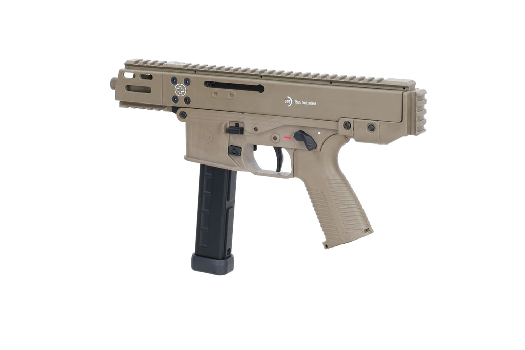 Lambda Defence x B&amp;T GHM9 Gen.2 Tan airsoft machine gun