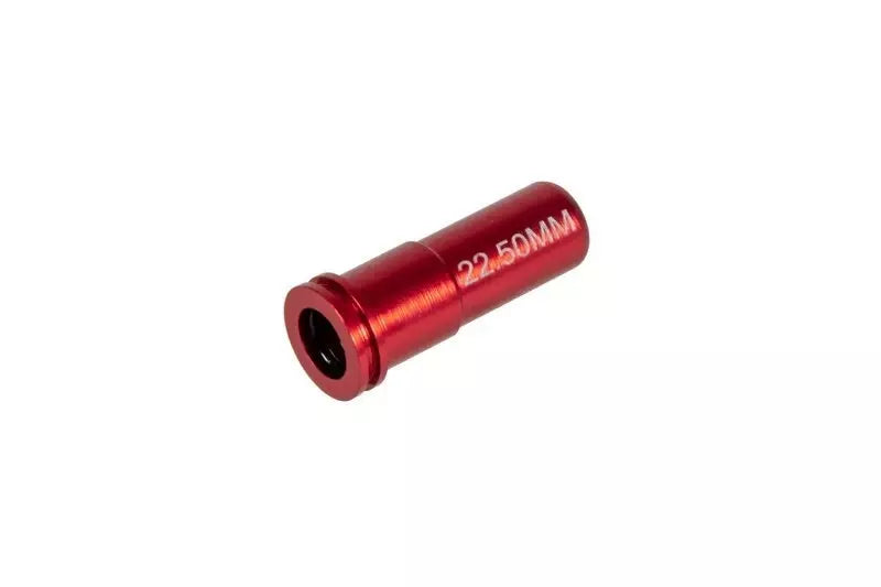 Double-sealed aluminium CNC nozzle for AEG replicas - 22.50mm