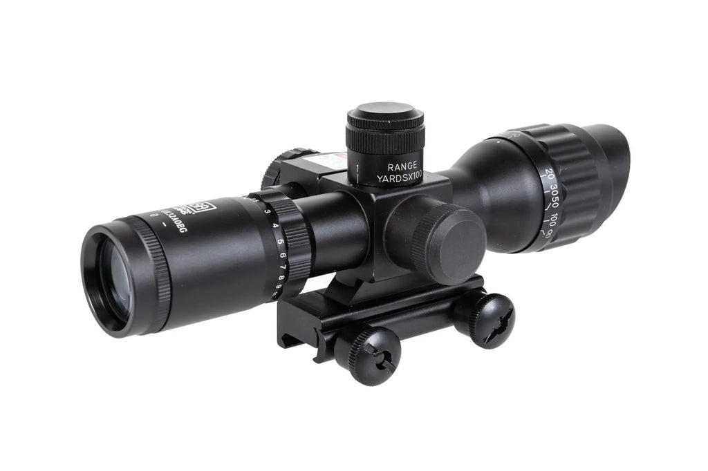 Specna Arms CORE™ 2.5-10X32AOEG riflescope with LAM module Black