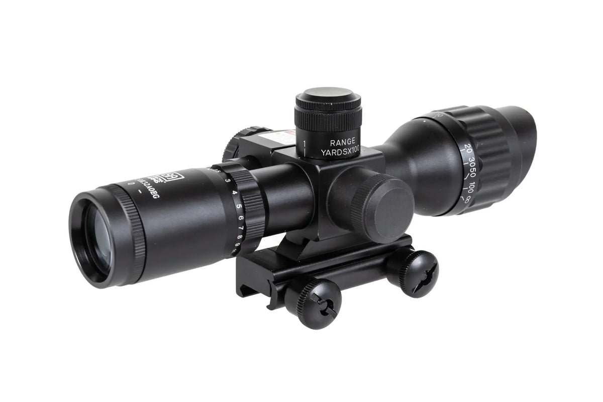 Specna Arms CORE™ 2.5-10X32AOEG riflescope with LAM module Black