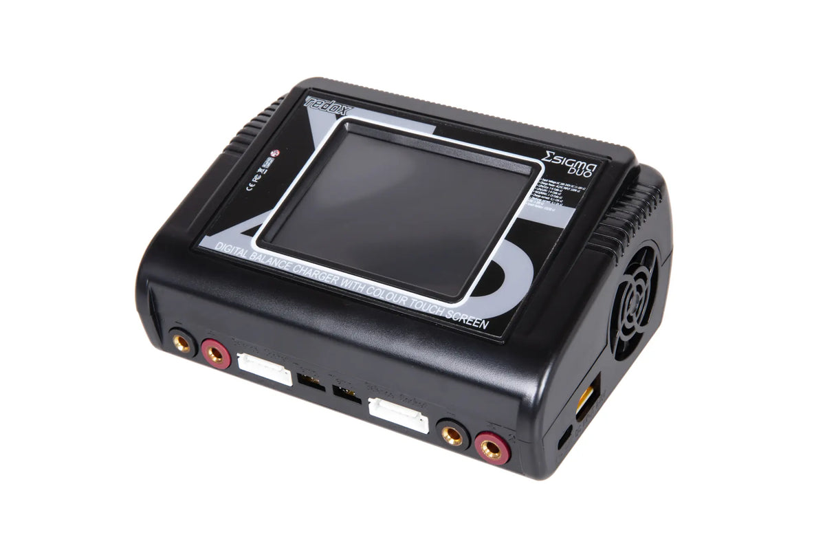 Redox SIGMA DUO charger with integrated power supply (colour touchscreen display)