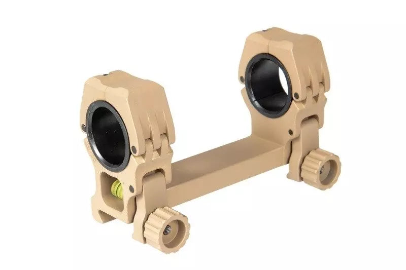 25.4-30mm M10 QD-L 1 Scope Mount with Level - Dark Earth