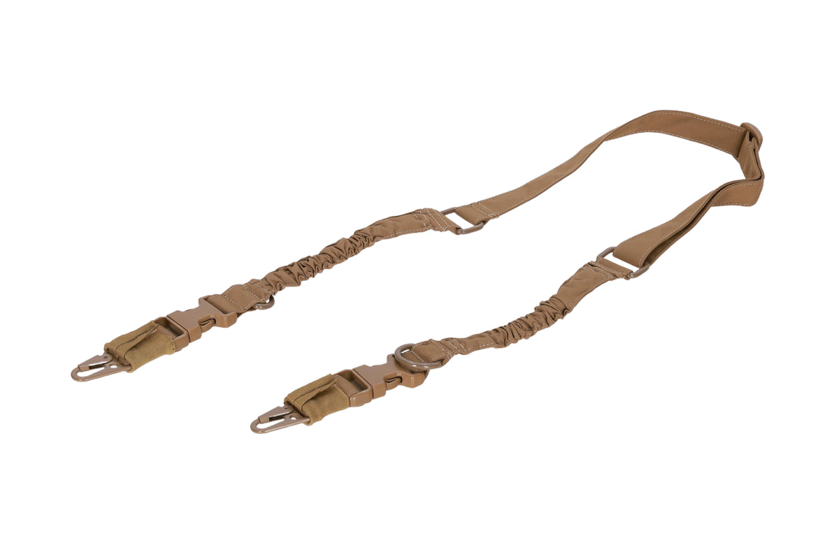 2-punktowy pas nośny SATAC Bungee typ 1 Coyote Brown