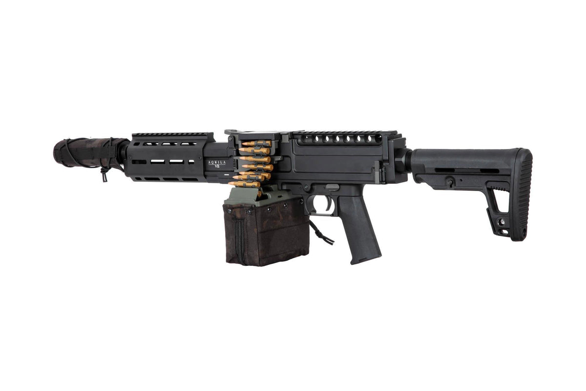 AQUILA VII LMG Light Machine  Gun Replica - black