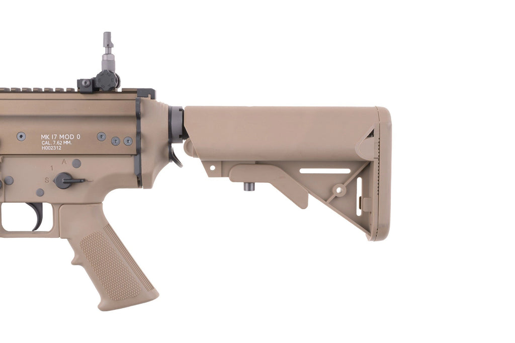 MK17 MOD 0 SF Open Bolt Carbine Replica - Tan