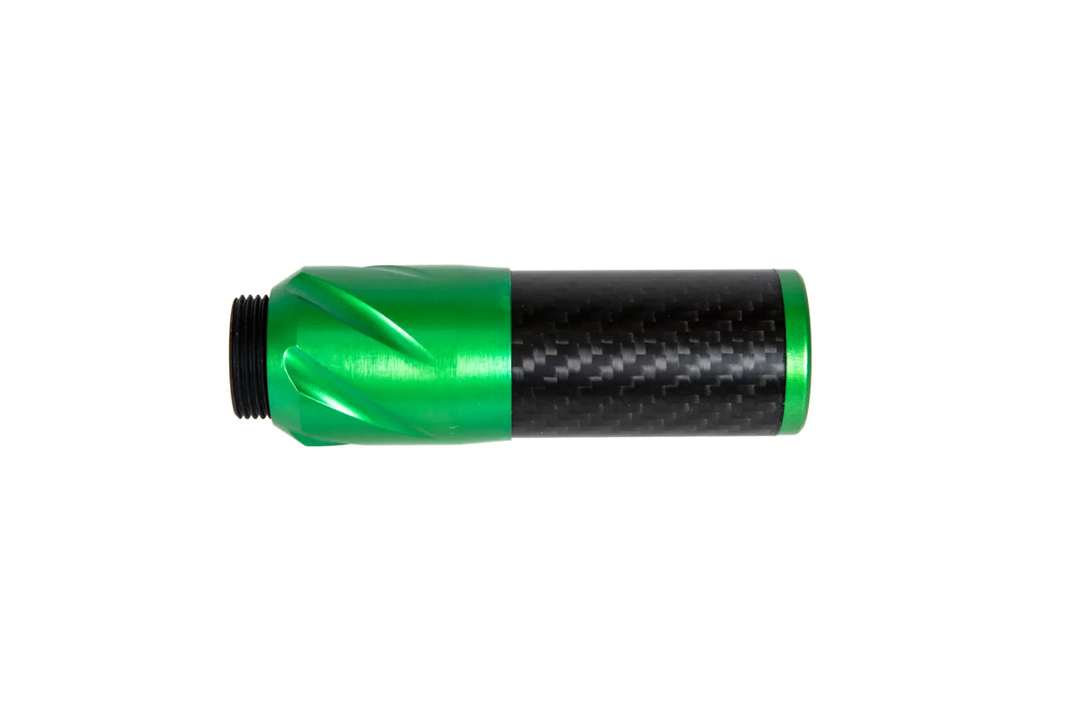 Carbon Silencer DSL2 36x100mm - Green