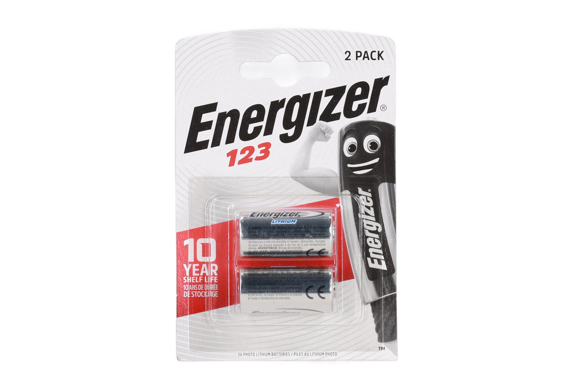 Battery CR123 Energizer 3V set of 2 pcs