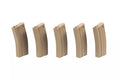 5pcs set - 100rd mid-cap magazine for M4/M16 - tan