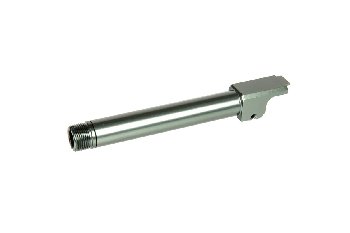 G17 Gen4 2 Way Fixed" Non-Recoiling Outer Barrel - Gray"