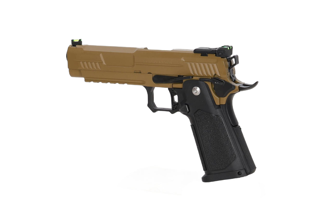 Arcturus Hi-Capa Vanguard 5" Gun GBB - Half-Tan
