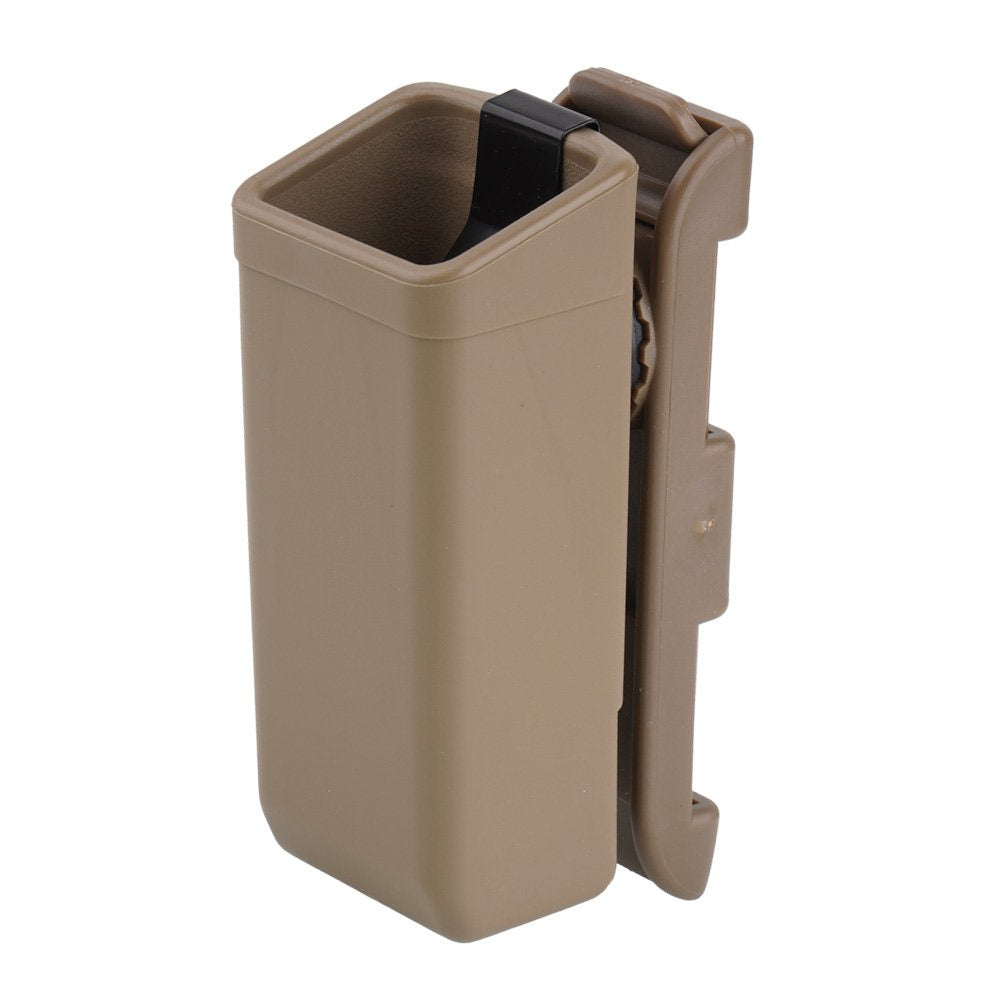 ESP - Plastic Holder for Double Stack 9mm Magazine - UBC-04-1 Mount - Khaki - MH-44 KH