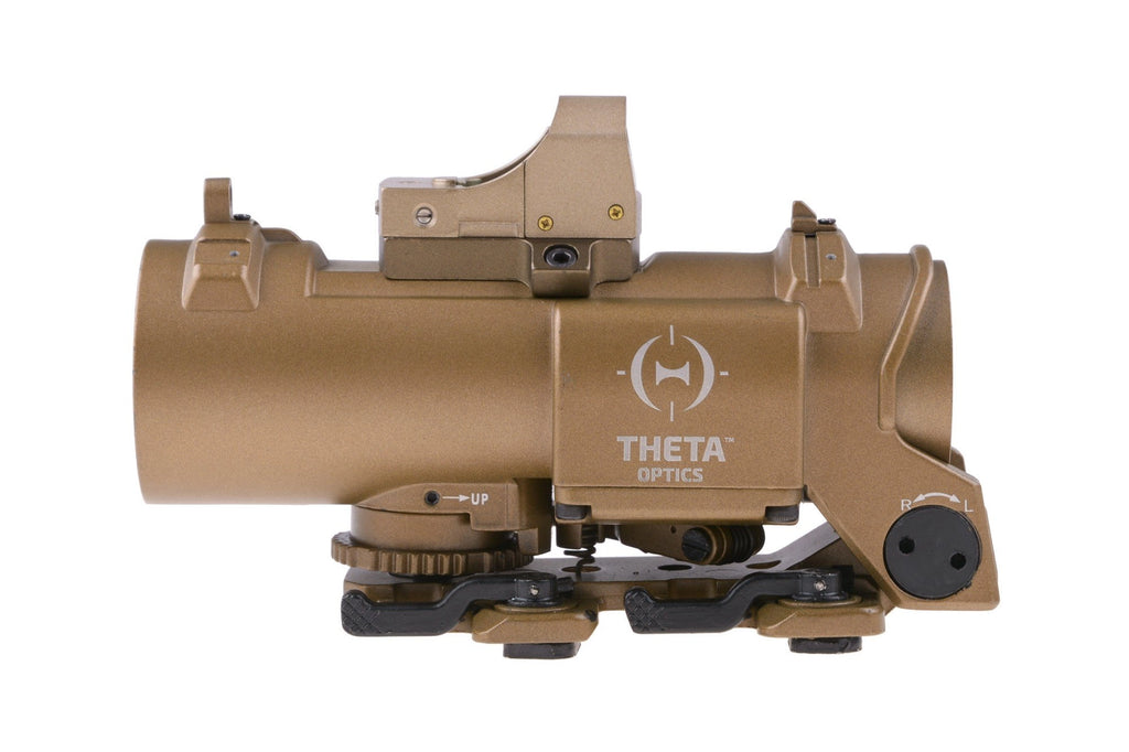 4x32E spotting scope with mini collimator - FDE