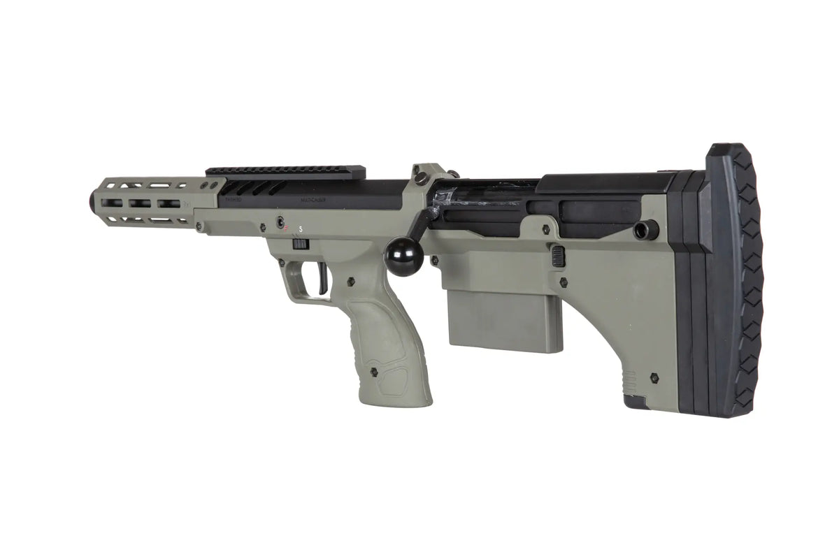 Desert Tech SRS-A2/M2 Sport 16" sniper airsoft rifle (left-handed) Olive