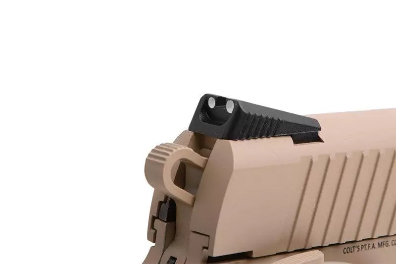 Colt M45A1 CO2 6 mm GBB Pistol Replica – Tan