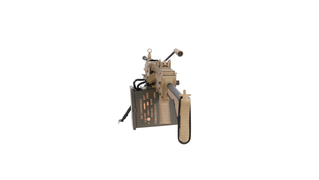 FN HERSTAL M249 MK1 CORE AEG machine gun - Tan