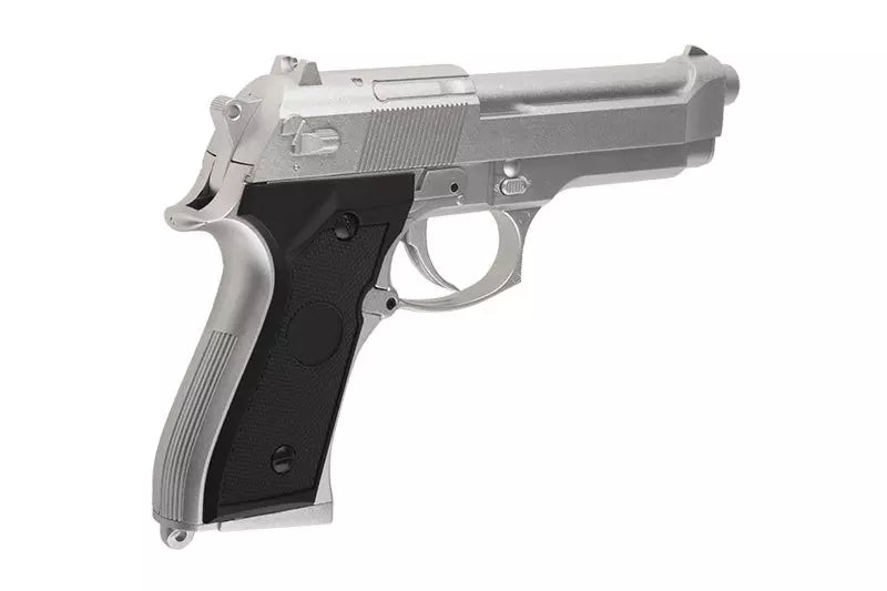 CM126 Silver pistol replica (without battery)