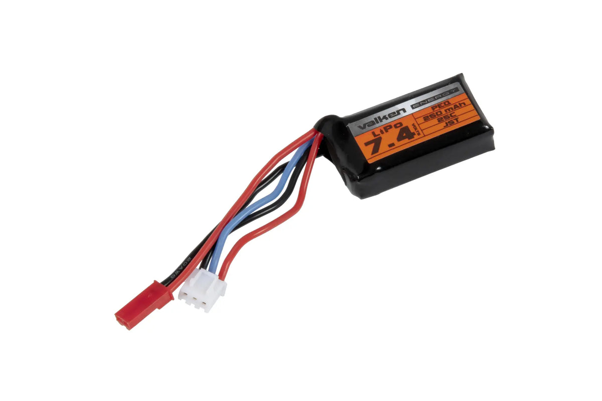 LiPo 7.4V 250mAh 25C HP battery - JST