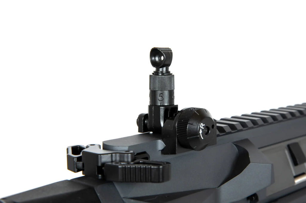 Seekins Precision 9" SBR8 carbine replica with suppressor - grey